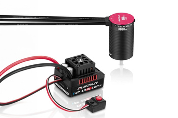 Zestaw Bezszczotkowy Combo Silnik Regulator QuicRun 10BL120 G2 3660SL 3700KV G2 | HW38030211 HOBBYWING