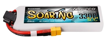 Gens ace G-Tech Soaring 3300mAh 11.1V 30C 3S1P Lipo Battery Pack with XT90 plug