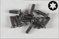 Śruby M3x6mm 10szt. (stożkowa główka, torx) - FG 6918/06