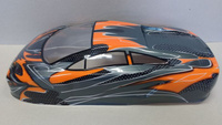 KAROSERIA 1:10 ON-ROAD black/orange - HSP 10030-2