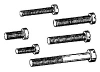 Śruba stalowa M4x20 - MPJ0242