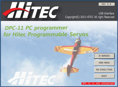 Programator Serw Hitec DPC-11 | 1HI33012