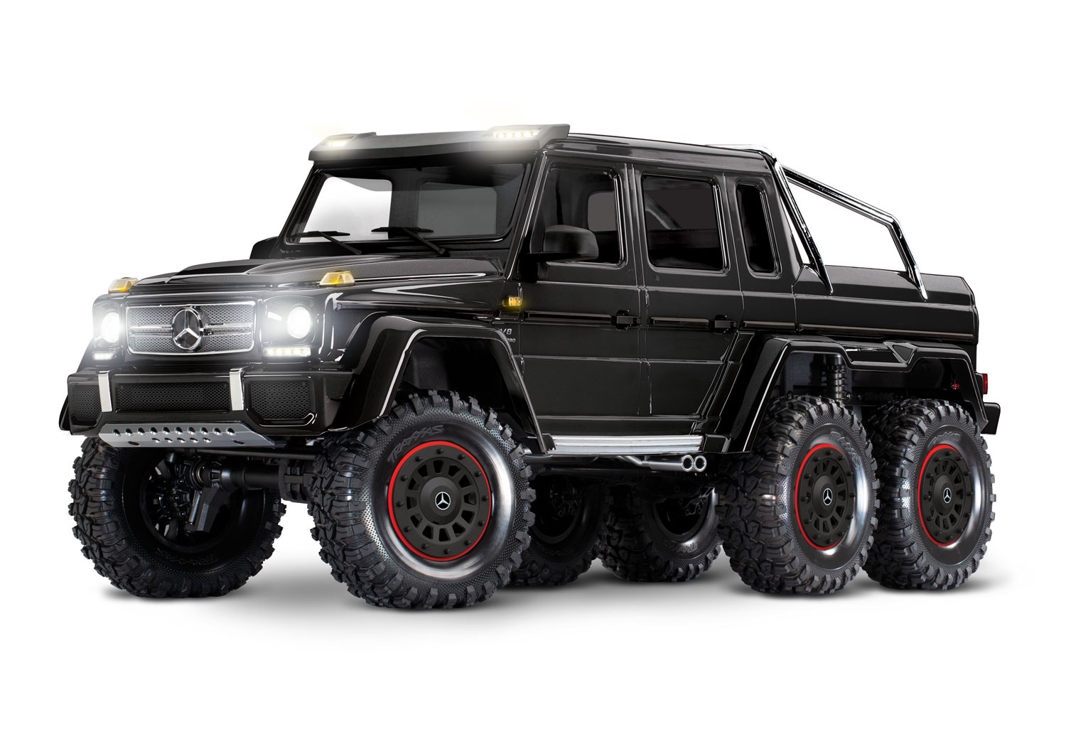 Traxxas TRX-6 Mercedes-Benz G 63 AMG 6X6 1/10 Czarny Model RC Samochód Zdalnie Sterowany | 88296-4-BLK pol_pl_Traxxas-TRX-6-Mercedes-Benz-G-63-AMG-6X6-1-10-Czarny-Model-RC-Samochod-Zdalnie-Sterowany-88296-4-BLK-1014637_1