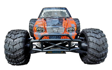 Monster Truck Viper XST 1:10 Szczotkowy Pomarańczowy | 706T BSD