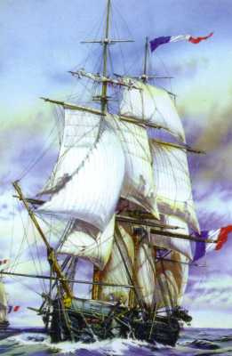 LA BELLE POULE 1:200 | 80838 HELLER