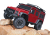 NOWY! TRX-4 Land Rover Defender Bezspinkowy Clipless Body 1/10 (czerwony) | 82256-4 TRAXXAS