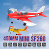 Mini SF260 450 Marchetti Leonardo RTF 450mm Czerwony | TOP107B02 TOP RC HOBBY