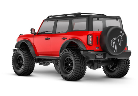 Traxxas TRX-4M Ford Bronco 1/18 4x4 Crawler RC Czerwony Samochód Terenowy Zdalnie Sterowany | 97074-1-RED