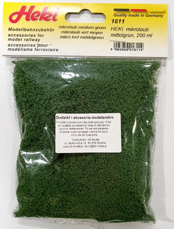 Mikro listowie zielone (200ml) | 1611 HEKI