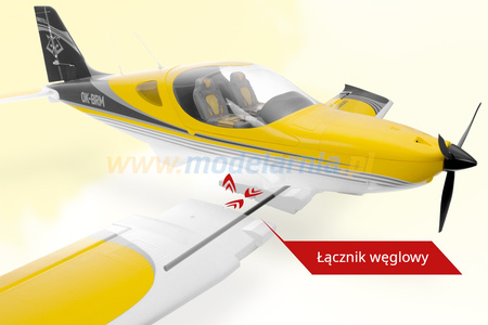 Bristell B23 1600mm ARF (żółty) | KAV02.8079 KAVAN