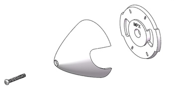 FUNCUB XL- KOŁPAK PLAST. 54mm - MPX 224447