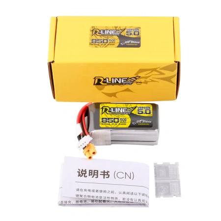 Akumulator LiPo 850mAh 11,1V 150C 3S1P XT30 R-Line Version 5.0 | TAA8503S15X3 TATTU