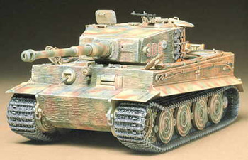 German Tiger I Tank Late Version 1:35 | Tamiya 35146