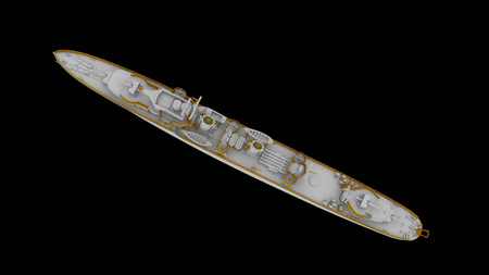 HMS Ilex 1942 British I-class Destroyer 1:700 | 70011 IBG MODELS