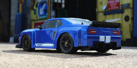 Maverick QuantumR Flux Muscle Truck 4WD 4S 1/8 Brushless Niebieski Samochód Zdalnie Sterowany Model RC | 150310