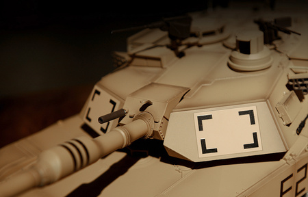 Czołg Zdalnie Sterowany U.S. M1A2 Abrams 1:16 RTR 2,4Ghz Model RC | 3918-1B HENG LONG