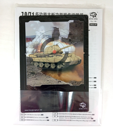 Czołg Zdalnie Sterowany German Stumgeschutz III 1:16 RTR 2,4Ghz Model RC | 3868-1B HENG LONG
