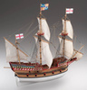 Galeon Golden Hind Model Drewniany Żaglowiec 1/72 500mm | D017 DUSEK