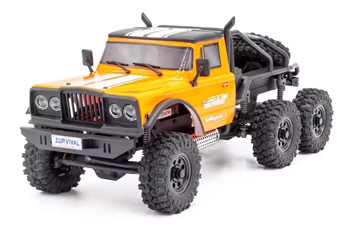 Hobbytech CRX18 RTR Truck Trial 6X6 1/18 Pomarańczowy Samochód Zdalnie Sterowany Model RC | 1.CRX18-6WD-FC-OR