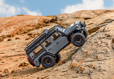 Traxxas TRX-4M Land Rover Defender 1/18 4x4 Crawler RC Różowy Samochód Terenowy Zdalnie Sterowany | 97054-1-PINK