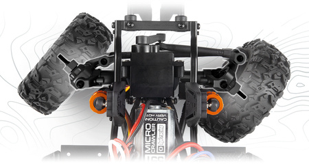 Venture18 U4 Ford Bronco 4400 RTR 4WD 2,4GHz LED 1:18 Crawler Żółty Samochód Zdalnie Sterowany Model RC | 160804 HPI RACING