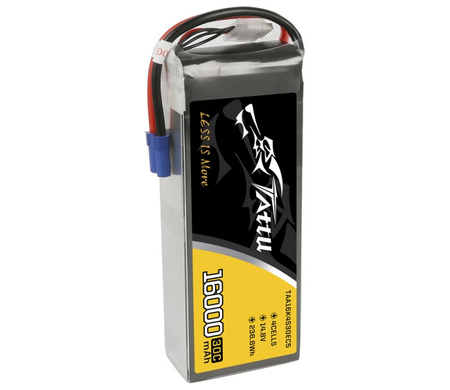 Pakiet LiPo 16000mAh 14,8V 4S 30C | GENS ACE & TATTU