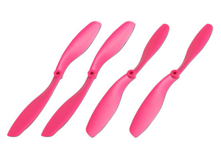 Śmigła 8x4,5 - 2CW/2CCW (różowe) | 210804 GAUI