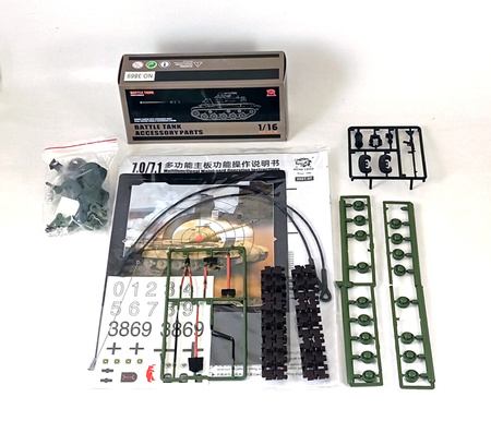 Czołg Zdalnie Sterowany German Jagdpanther Niszczyciel Czołgów 1:16 RTR 2,4Ghz Model RC | 3869-1U HENG LONG