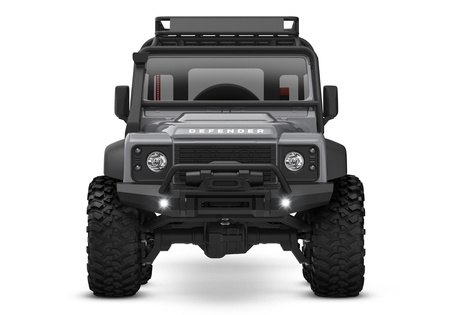 Traxxas TRX-4M Land Rover Defender 1/18 4x4 Crawler RC Srebrny Samochód Terenowy Zdalnie Sterowany | 97054-1-SLVR