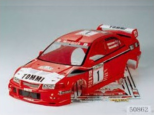 Karoseria Mitsubishi Lancer Evolution VI WRC Clear Body 1/10 | 50862 TAMIYA