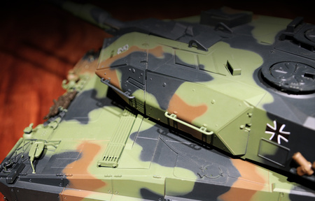Czołg Zdalnie Sterowany German Leopard II A6 1:16 RTR 2,4Ghz Model RC | 3889-1B HENG LONG
