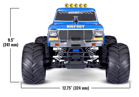 Traxxas Original Monster Truck Bigfoot 1/10 No. 1 XL-5 Samochód RC Model Zdalnie Sterowany | 36234-8