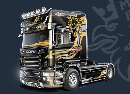 Scania R730 V8 Topline Imperial | Italeri 3883