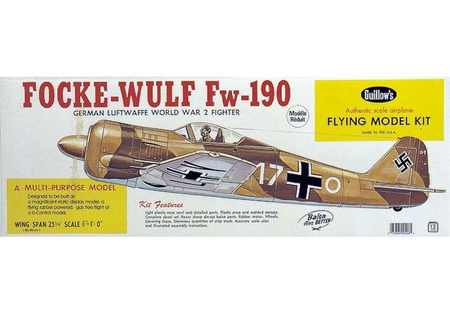 Focke-Wulf FW-190 654mm - 406 Guillow