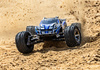 Traxxas Rustler 4X4 VXL TSM 1/10 Niebieski | 67376-4-BLUE