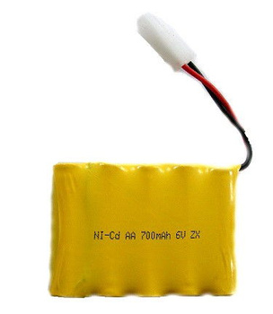 Akumulator 700mAh 6,0V Ni-Cd