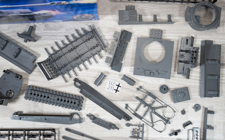 QUICKBUILD 1:35 Tiger I Czołg z Klocków | J6041 AIRFIX