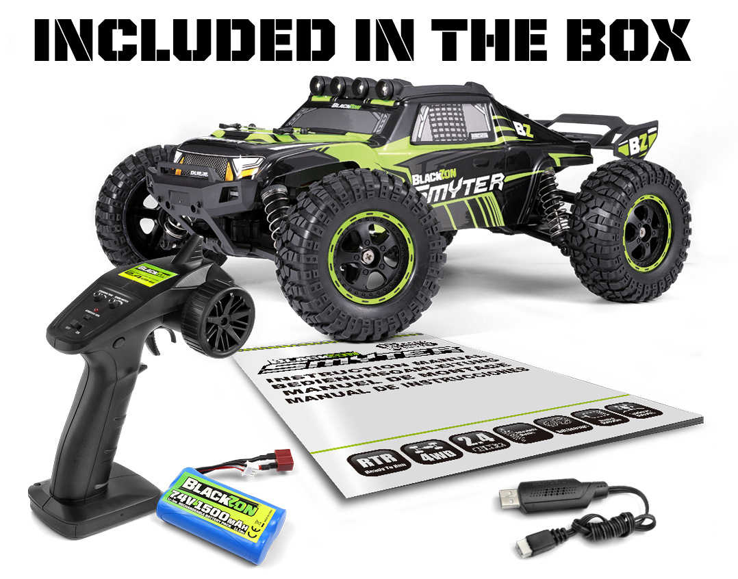 BlackZon Smyter DT Desert Truck 1/12 4WD Żółty Samochód Zdalnie Sterowany Model RC | 540226 pol_pl_Samochod-BlackZon-Smyter-DT-Desert-Truck-1-12-4WD-Zolty-540226-HPI-1016712_11