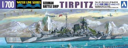Tirpitz German Battleship 1:700 | 04606 AOSHIMA