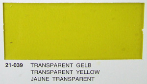 Folia pokryciowa Orcover żółta transparentna - 21-039 Oracover