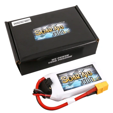 Akumulator LiPo 1300mAh 7,4V 30C 2S1P XT60 G-Tech Soaring | GEA132S30X6GT GENS ACE