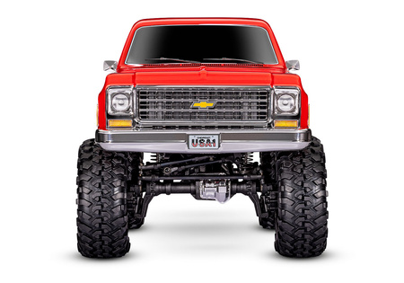Traxxas TRX-4 Chevrolet K10 High Trail Edition 4X4 1:10 Czerwony Samochód Zdalnie Sterowany Model RC | 92056-4-RED