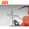 Elastyczna Nić Modelarska 0,020mm 20m Elastic Rigging Bobbin Mega Thin 1:700 | AK9134 AK INTERACTIVE
