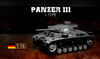 Czołg Zdalnie Sterowany German Panzerkampfwagen III PzKpfw III Ausf.L.SD.KFZ.141-1 1:16 RTR 2,4Ghz Model RC | 3848-1U HENG LONG