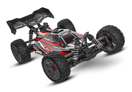 Traxxas Jato 4x4 BL-2S 1/8 Samochód Zdalnie Sterowany Czerwony | 90154-4-RED
