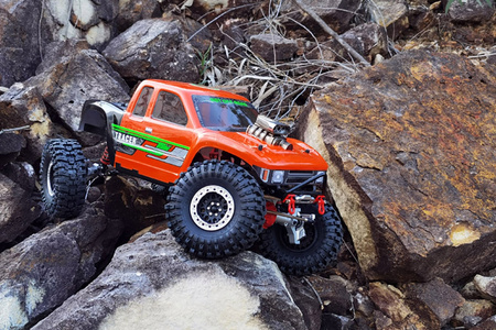 RGT Tracer Crawler 4WS 1/10 Pomarańczowy Samochód Terenowy Zdalnie Sterowany | RGT-EX86180PRO-1