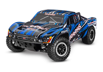 Traxxas Slash 4X4 VXL 1:10 4WD Niebieski Samochód Zdalnie Sterowany Model RC | 68386-4-BLUE