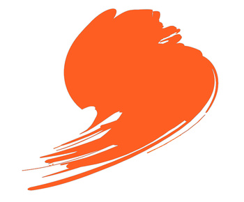 Farba akrylowa - Luminous Orange | B194 HATAKA