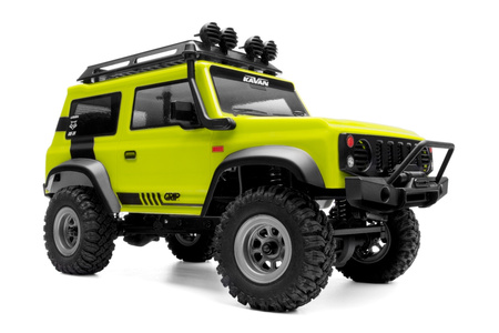 Samochód Kavan GRE-24 RTR crawler 1:24 - żółty