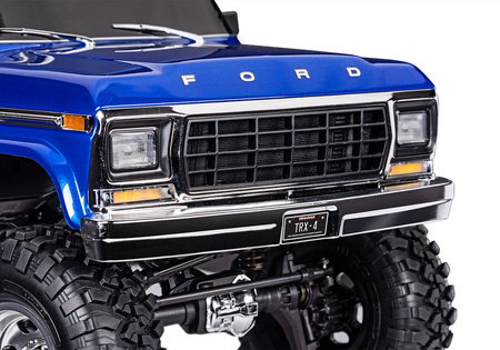 Traxxas TRX-4 Ford F-150 High Trail Edition 4X4 1:10 Niebieski Samochód Zdalnie Sterowany Model RC | 92046-4-BLUE